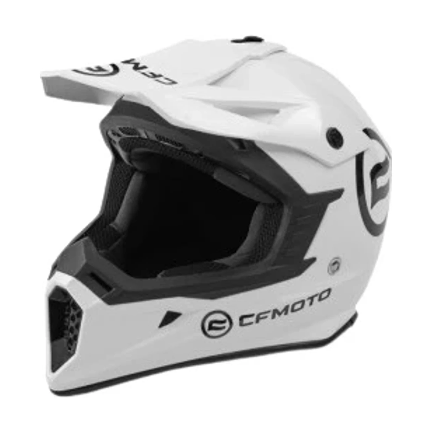 Cască off-road CFMOTO Alb — Căști CFMOTO, showroom BExtreme Chirnogi